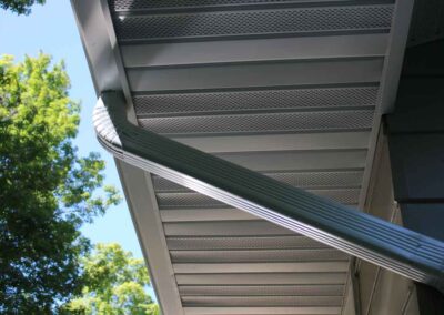 New gutter with angle