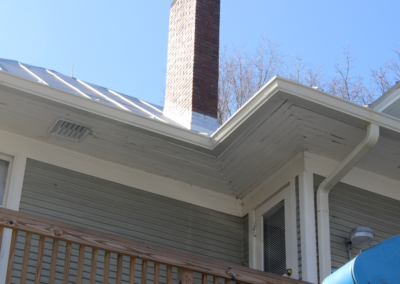 New white gutters on home in Grand Rapids